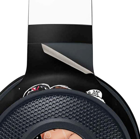 Disney Wreck-it Ralph And Vanellope Space Sketch Razer Kraken X Skin